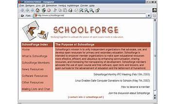 SchoolForge.net: App Reviews; Features; Pricing & Download | OpossumSoft